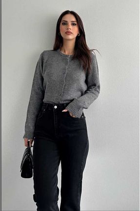 رویه طوسی زنانه اکریلیک - پلی استر yeditepe fashion - کد 879546979