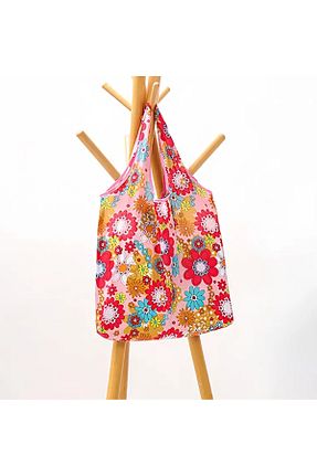 کیف دوشی صورتی زنانه پلی استر TATA CRAFT - کد 878558202