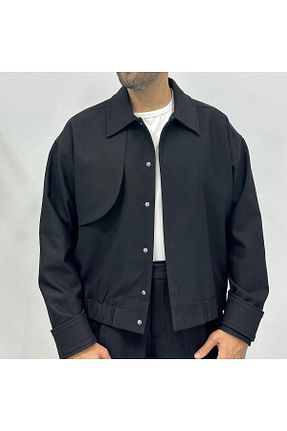 ست بالاتنه و پائین تنه مشکی مردانه بافتنی gokhandemircicollection - کد 879594984