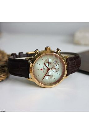 ساعت مچی قهوه ای مردانه 38 میلی متر Reward - کد 866590376