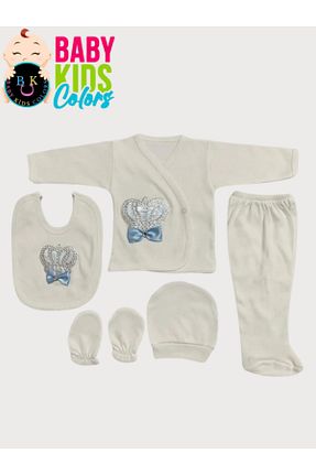 بعد از زایمان آبی بچه گانه پنبه ای baby kids colors - کد 747732300