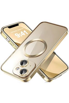 کاور و قاب طلائی iPhone 15 Fibaks - کد 762923711