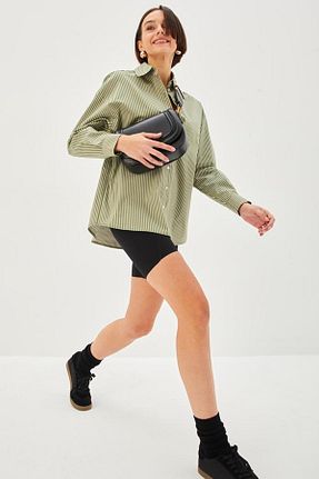 پیراهن سبز زنانه Relaxed Allyco - کد 879530234