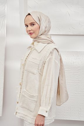 شال طوسی زنانه Genel Markalar - کد 879848261
