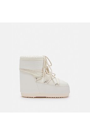 بوت / نیم بوت بژ بچه گانه پاشنه تخت Moon Boot - کد 879924688
