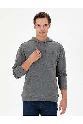 سوئیشرت طوسی مردانه ساده U.S. Polo Assn. - کد 879879465
