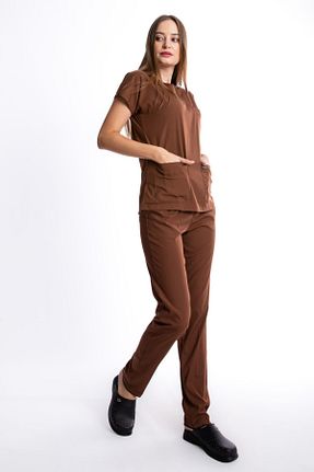 لباس کار قهوه ای VİZYON UNIFORM - کد 853456657