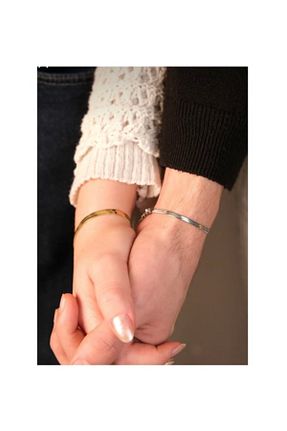 دستبند نقره طوسی زنانه 925 عیار Doğaltaş - کد 879915773