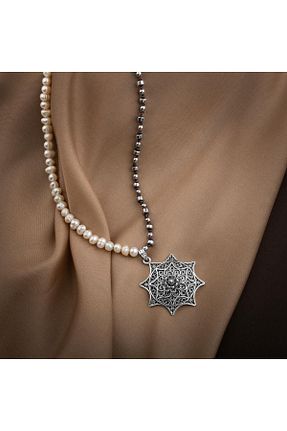 گردنبند جواهر زنانه سنگ OSMANLI DOĞAL TAŞ - کد 685257548
