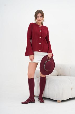 رویه زرشکی زنانه مخلوط ویسکون FTZ WOMEN - کد 879986533