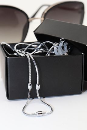 اکسسوری عینک طوسی زنانه KEEBA - کد 879995240