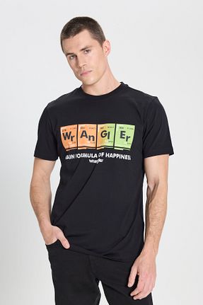 تیشرت مشکی مردانه رگولار Wrangler - کد 857597147
