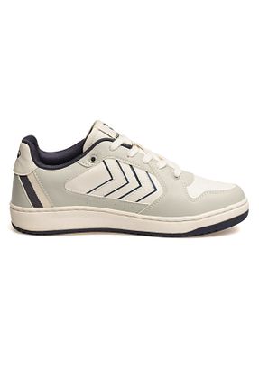 کفش اسنیکر بژ زنانه بند دار hummel - کد 848458487