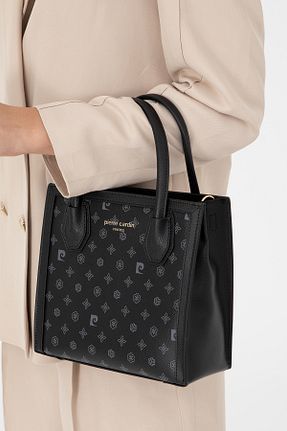کیف دوشی مشکی زنانه چرم مصنوعی Pierre Cardin - کد 877706801