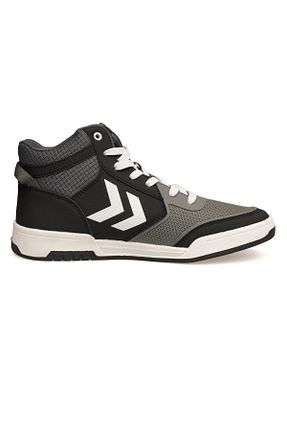 کفش پیاده روی طوسی زنانه چرم مصنوعی hummel - کد 848458537
