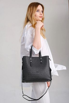 کیف دوشی آبی زنانه چرم مصنوعی Just Polo - کد 877879660