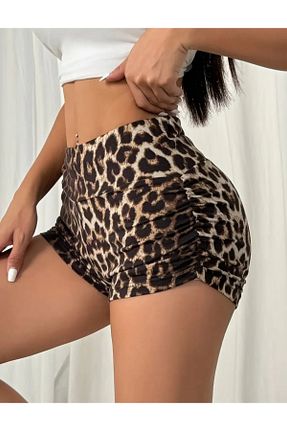 ساق شلواری اسپرت قهوه ای زنانه بافت MAROVOAY - کد 877931795