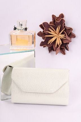 کیف مجلسی طوسی زنانه چرم مصنوعی weem bag - کد 877927976