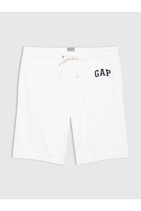 شلوارک و برمودا سفید مردانه رگولار GAP - کد 682166457