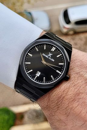 ساعت مچی مشکی مردانه 41-45 میلی متر Daniel Klein - کد 878767494