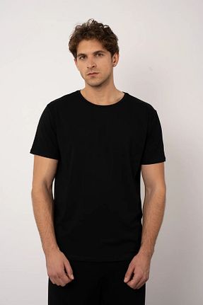 تیشرت مشکی مردانه Relaxed COMMON MELON - کد 877972032