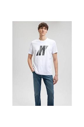 تیشرت سفید مردانه رگولار Mavi - کد 815607768