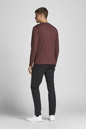 شلوار مشکی مردانه پنبه ای Jack & Jones - کد 32122139