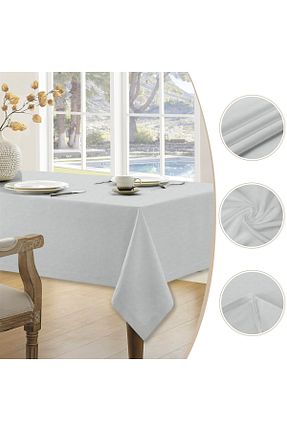 رومیزی طوسی کتان HomeBerry - کد 878093643