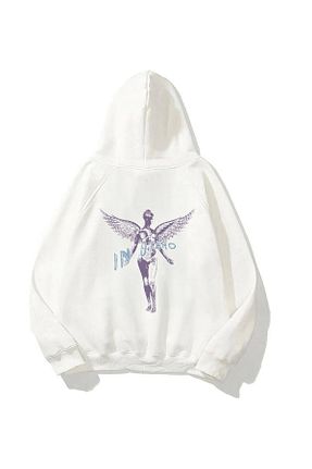 سوئیشرت سفید زنانه چاپی The Champ Clothing - کد 760151533