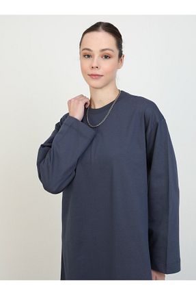 لباس حجاب طوسی زنانه رگولار Benin - کد 878100774