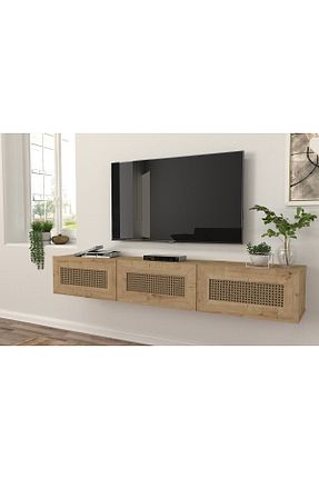 میز و پایه تلویزیون زرد Suntalam Dorpek - کد 316941961
