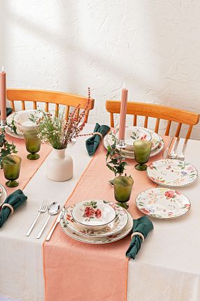 سرویس غذاخوری رنگی 6 نفره Emsan - کد 878118923