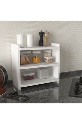 قفسه دیواری سفید 44 سانتی متر Dorpek - کد 94338382