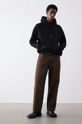 سوئیشرت مشکی مردانه ساده H&M - کد 858375233