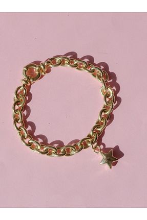 دستبند نقره زرد زنانه 925 عیار Reorah Collection - کد 878166821