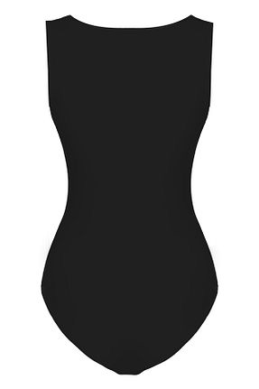 بلوز مشکی زنانه ساده TUBİA - کد 861212743