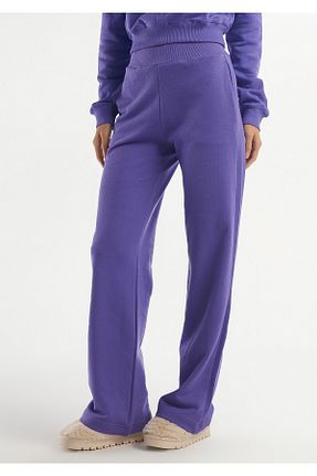 شلوار کرمگن بنفش زنانه رگولار United Colors of Benetton - کد 802466111