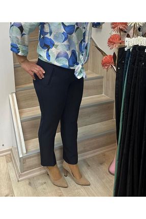 شلوار سرمه ای زنانه پارچه ELSİN BUTİK - کد 878210799
