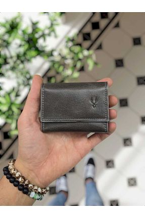 جا کارتی طوسی زنانه ابعاد کوچک Visso leather - کد 47319720