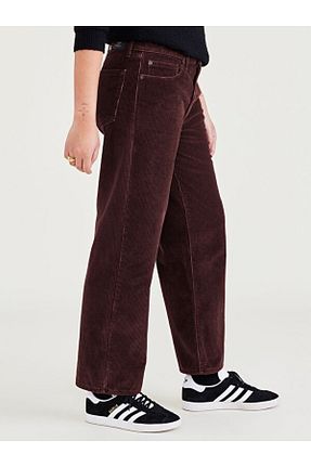 شلوار قهوه ای زنانه پارچه Dockers - کد 878260512