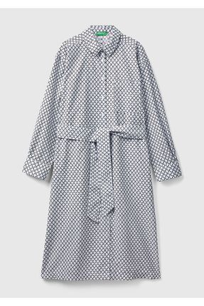 لباس آبی زنانه بافتنی United Colors of Benetton - کد 752254443