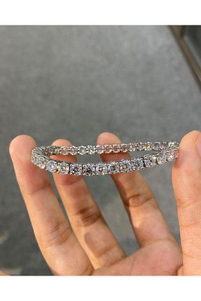 دستبند الماس رنگی SI1 Crystal Diamond Zirconia - کد 878341810
