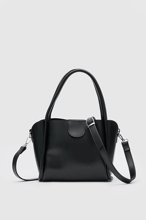 کیف دوشی مشکی زنانه چرم مصنوعی aldebaran - کد 878339551