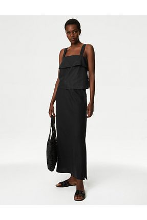 بلوز مشکی زنانه ساده Marks & Spencer - کد 835572209