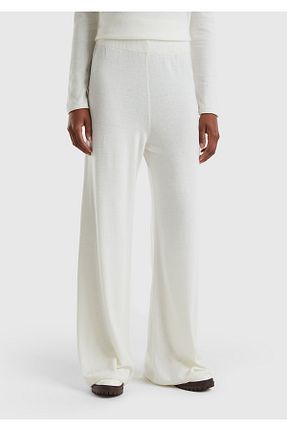 شلوار بژ زنانه پارچه United Colors of Benetton - کد 762908549