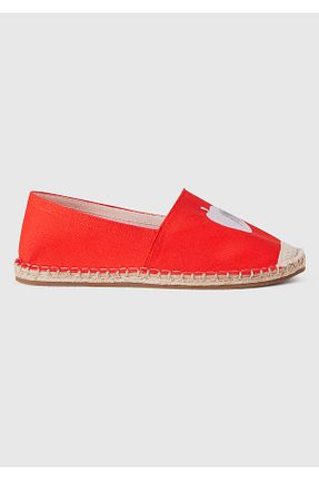 کفش کلاسیک قرمز زنانه پاشنه کوتاه (1 - 4 سانتی متر) United Colors of Benetton - کد 803642134