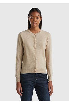 رویه قهوه ای زنانه پشمی United Colors of Benetton - کد 780921484