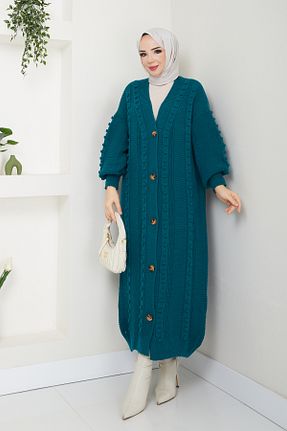 رویه حجاب سرمه ای زنانه رگولار Pamuk Butik - کد 878412303