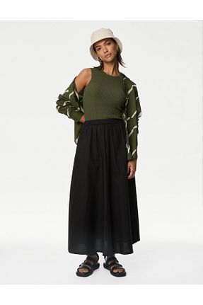 بلوز سبز زنانه ساده Marks & Spencer - کد 831328028
