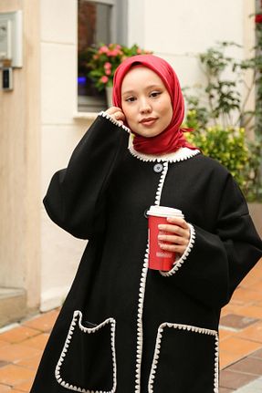 روسری قرمز پلی استر Hint İpek - کد 878495754